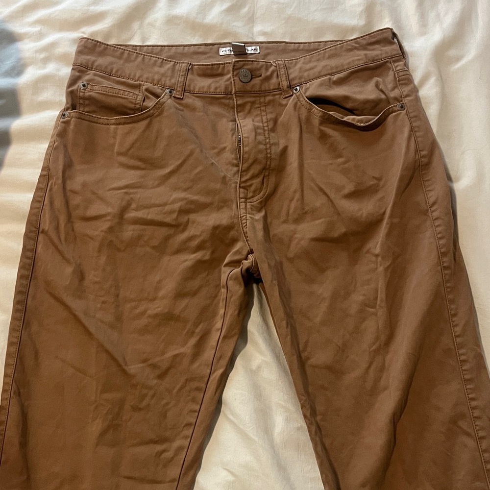 Peter Millar Tan Trousers
